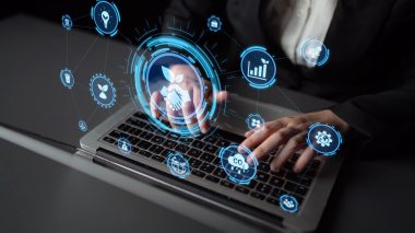 ESG icons show environmental impact, social responsibility, and corporate governance. ESG drives sustainability, ESG investment, ESG reporting, and business growth. Funnel